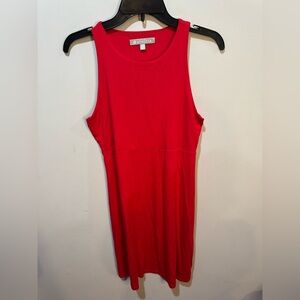 Athleta High Neck Santorini Dress Red NWT Sz Small Tall